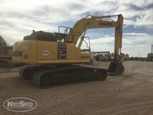 Back corner of used Komatsu